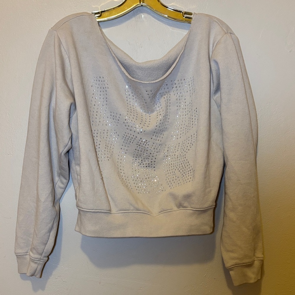 PINK Victoria's Secret Cream Sweatshirt